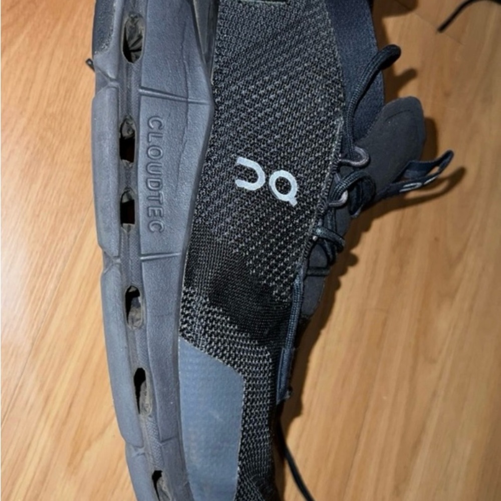 On Cloud CLOUD NOVA Running Men's Black Sneakers Men’s 9.5 women’s 11 - Picture 5 of 8